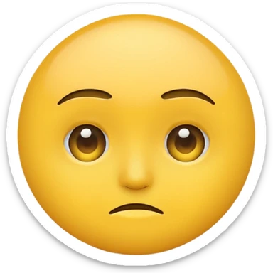 Side eye moji sticker