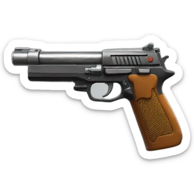 Fortnite pistola sticker