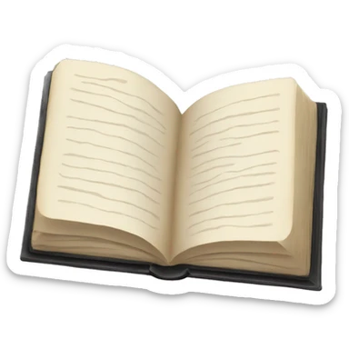 Black book sticker