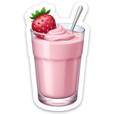  Strawberry Yogurt sticker
