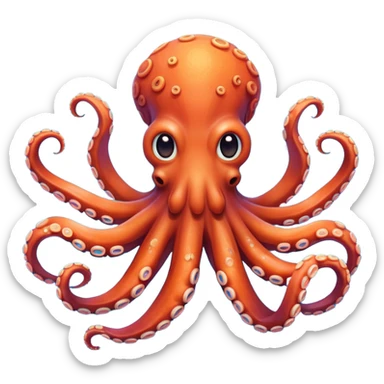 Octopus (mollusc) IT sticker