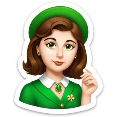 Green Maverick sticker