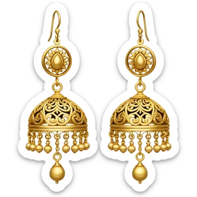 Jhumka sticker