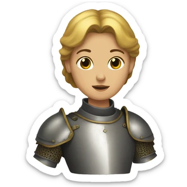 joan of arc sticker