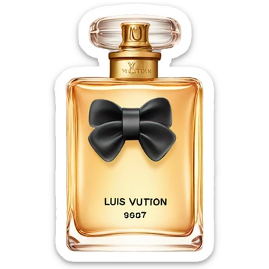 Luis Vuitton perfume sticker