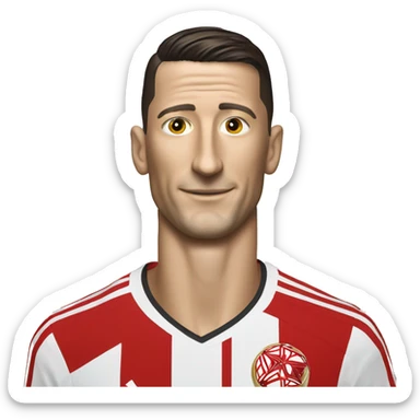 Lewandowski ballon d'or sticker