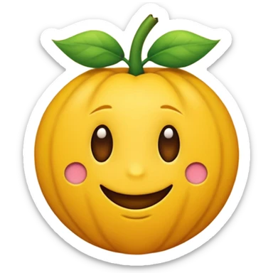 Puedes hacer un emoji de trébol de 5 ojas sticker