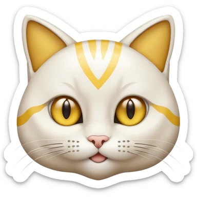 Un chat qui fait un doigt d’honneur sticker