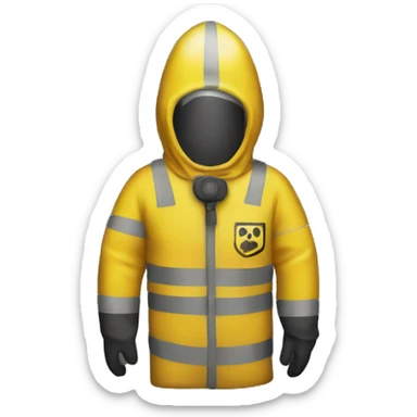 hazmat suit sticker