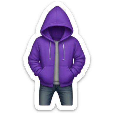 Ketmite with purpl hoodie sticker