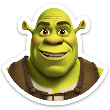 shrek shrek shrek sticker