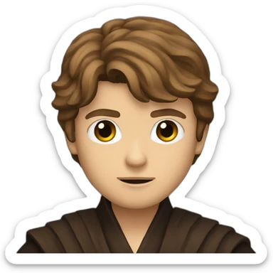Anakin turns to the dark side sticker