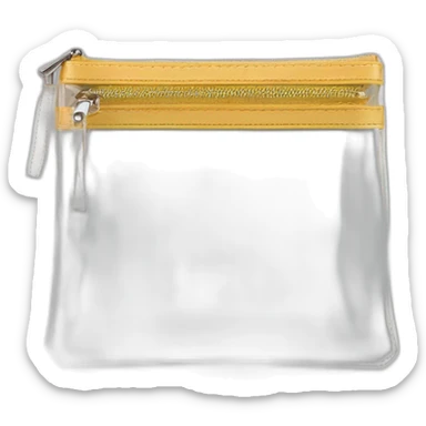 pochette plastique transparent sticker