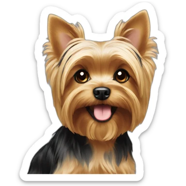 yorkie sticker