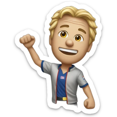 All time champion sticker