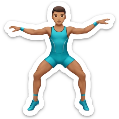 male dance choreographer sticker