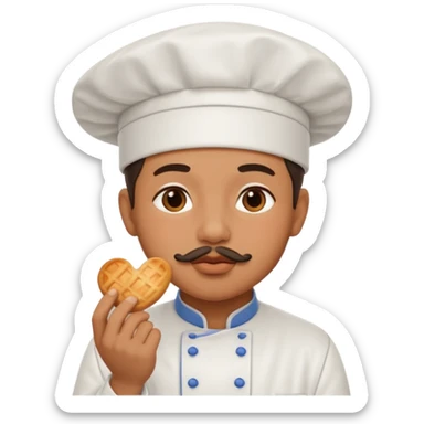 chef kissing sticker