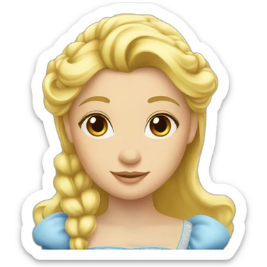 princesse blonde girl fary tail sticker
