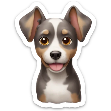 Perro pudlle  sticker