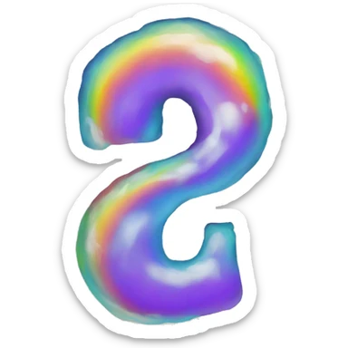 the letters WAD in front of a rainbow sticker