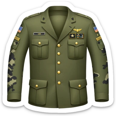 combine U.S. army acu with AGSU half and half sticker