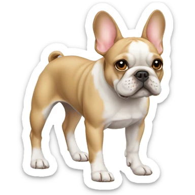 French Bulldog Dog Breed Full Body sticker
