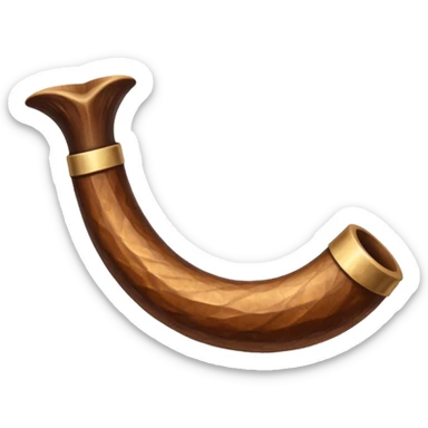 Shofar sticker