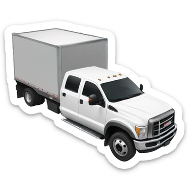 Dually truck sticker