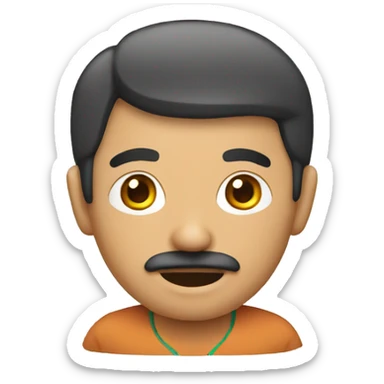 Speech therapist mexican man sticker