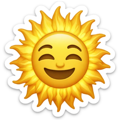 sun sticker