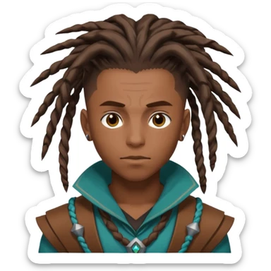 Ekko from the Arcane (a Netflix animation) sticker