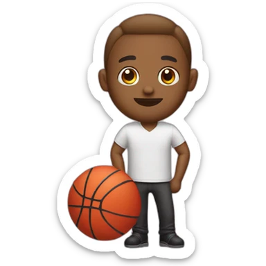 Jamal with salsa ball sticker