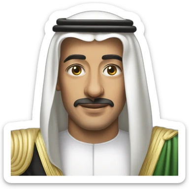 King Salman been Abdulaziz sticker