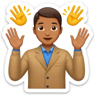 booty clapping and jiggling sticker