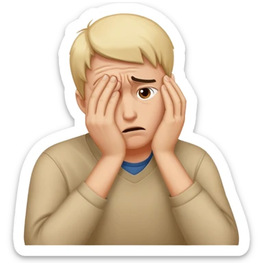 Facepalm  sticker