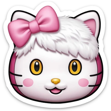 Helo kity sticker