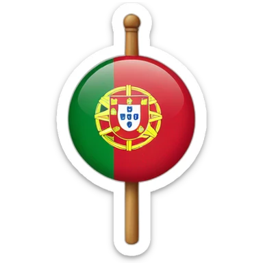 portugal flag sticker