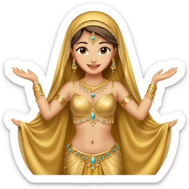 Dançarina do ventre sticker
