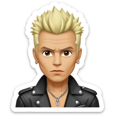 Billy idol sticker