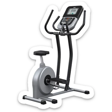 gym machine standing exercise sticker