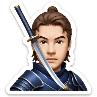 Warrior Samurai sticker