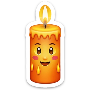 Candle Flame sticker