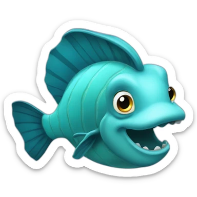 Hippocampe de mer sticker