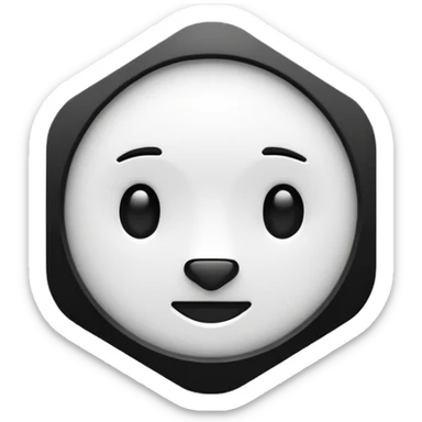 NU, design these 2 letters as logo sticker