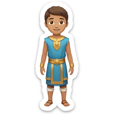 niño cartagines cuerpo completo sticker