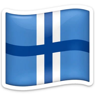 Flag of finland sticker