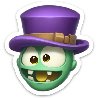 Gorro de noche pvz heroes sticker