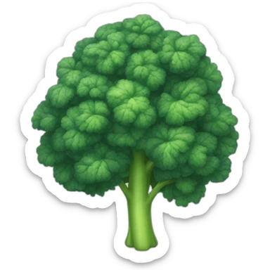 Een kale boom in de winter sticker