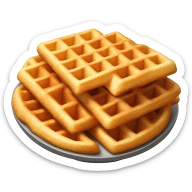 waffle fries  sticker