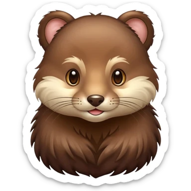 Mink sticker